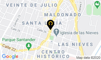 Mapa de Distriquimicos Y/o Omar Alberto Ramirez en Tunja