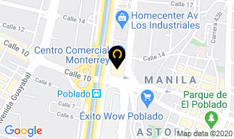 Mapa de Distrisumi Sas en Medellín