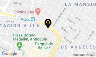 Mapa de Distritexto Ltda. en Medellín