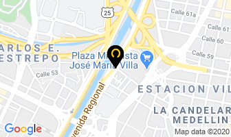 Mapa de Distritodo en Medellín