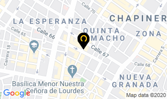 Mapa de Distrividrios Peña Ltda en Chiquinquirá