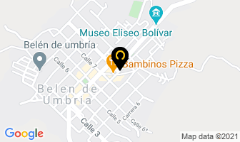 Mapa de Distrividrios Villa en Belén de Umbría