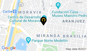 Mapa de Distrubuidora De Cementos Ag en Medellín