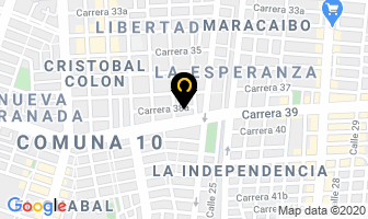 Mapa de Disuvalle Ltda. en Cali