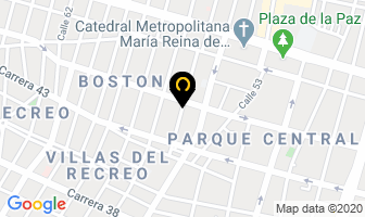 Mapa de Disvinil Ltda. en Barranquilla
