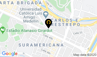 Mapa de Ditecno Sas en Medellín