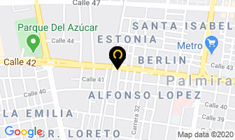Mapa de Diteval Centro Del Icopor en Palmira