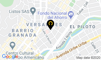 Mapa de Ditoccidente S.a.-clinica De Occidente S.a. en Cali