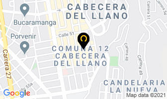 Mapa de Divana en Bucaramanga