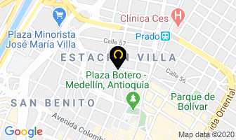 Mapa de Divegráficas Ltda. en Medellín