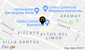 Mapa de Divercity en Barranquilla