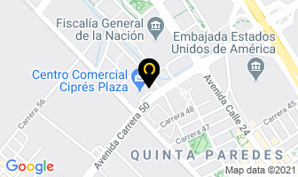 Mapa de Diversionesclub en Bogotá D.C