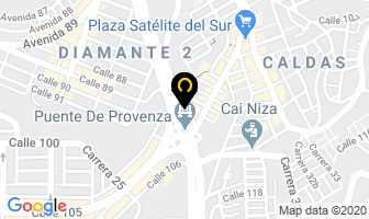 Mapa de Divimuebles en Bucaramanga