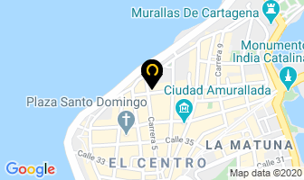 Mapa de Diving Planet en Cartagena