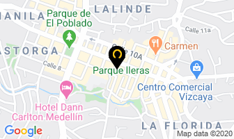 Mapa de Divino Cielo en Medellín