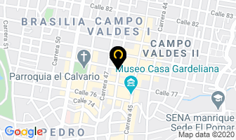 Mapa de Divino Niño en Medellín