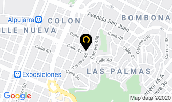 Mapa de Diviroger Sas en Medellín