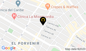 Mapa de Divisas El Mister en Barranquilla