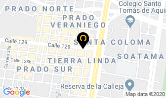 Mapa de Divisiones De Baño en Bogotá D.C