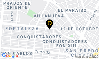 Mapa de Divisiones Luis Harvey López en Cali