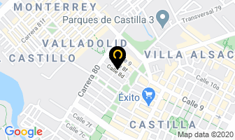 Mapa de Dj en Bogotá D.C