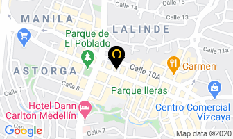Mapa de Dj Station en Medellín