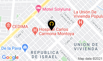 Mapa de Djr Y Extrom en Cali