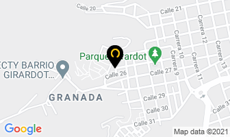 Mapa de D´kars en Bucaramanga