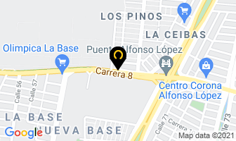 Mapa de D.m.e. Ingenieros Y Proyectos Ltda. en Cali