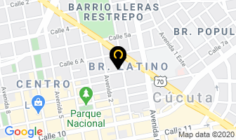 Mapa de Dobladora De Lámina Nelson en Cúcuta