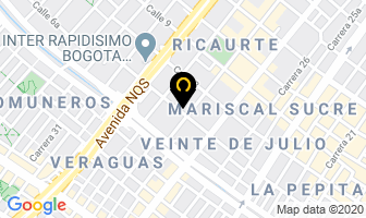 Mapa de Dobladora Y Cortadora Ancer en Bogotá D.C