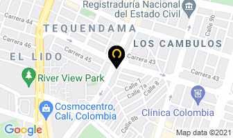 Mapa de Doble Arquitectura en Cali
