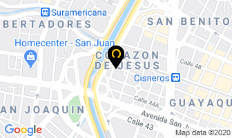 Mapa de Doble Troques Ltda en Medellín