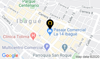 Mapa de Doble Via Cafe Internet en Ibagué