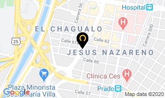 Mapa de Doblecortes en Medellín