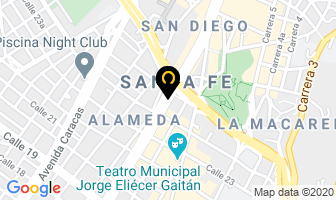 Mapa de Documentos Traductécnicas De Colombia en Bogotá D.C