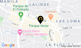 Mapa de Dog & Burger en Medellín