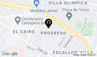 Mapa de Doinec Ltda. en Cartagena