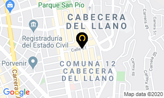 Mapa de Dolar & Dollars en Bucaramanga
