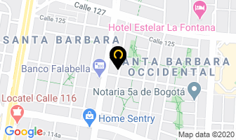 Mapa de Dolce Spa en Bogotá D.C