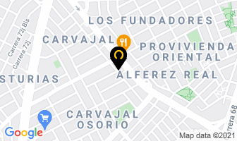 Mapa de Dolce Vitta Ltda en Bogotá D.C