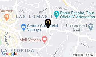 Mapa de Dolmen Asesores Ltda. en Medellín