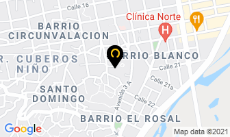 Mapa de Domiciliarios Aguilas Express en Cúcuta