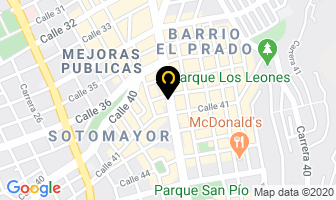 Mapa de Domientrega en Bucaramanga