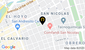 Mapa de Domina Entrega Total S.a. en Cali