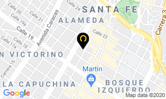 Mapa de Domiya en Bogotá D.C