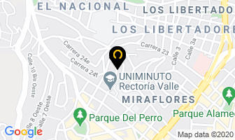 Mapa de Domo Inmotica Ltda en Cali
