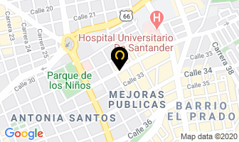 Mapa de Domos Tolosa en Bucaramanga