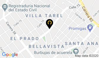 Mapa de Domotes en Barranquilla