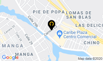 Mapa de Don Aseo Ltda. en Cartagena